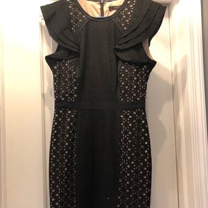 BCBG black lace dress